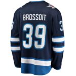 Laurent Brossoit Winnipeg Jets Fanatics Home Premier Breakaway Player Jersey - Navy