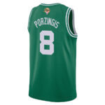 Kristaps Porzingis 8 Boston Celtics 2024 FINALS PATCH Icon Edition Jersey - Kelly Green
