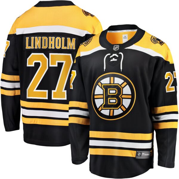Hampus Lindholm Boston Bruins Fanatics Home Breakaway Player Jersey - Black