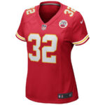 Marcus Allen 32 Kansas City Chiefs Women Game Retired Jersey - Red