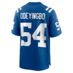 Dayo Odeyingbo 54 Indianapolis Colts Men Game Jersey - Royal