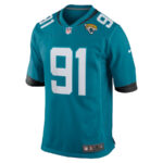 Arik Armstead 91 Jacksonville Jaguars Alternate Game Men Jersey - Teal