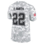 Emmitt Smith Dallas Cowboys 2024 Salute to Service Retired Player Limited Jersey - Arctic Camo