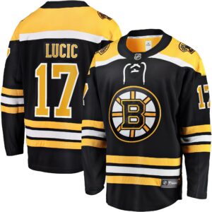 Milan Lucic Boston Bruins Fanatics Home Breakaway Jersey - Black
