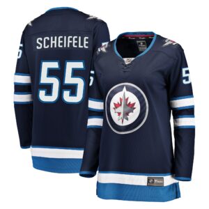 Mark Scheifele Winnipeg Jets Fanatics Women's Breakaway Player Jersey - Navy