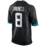 Mark Brunell 8 Jacksonville Jaguars Men Game Retired Jersey - Black