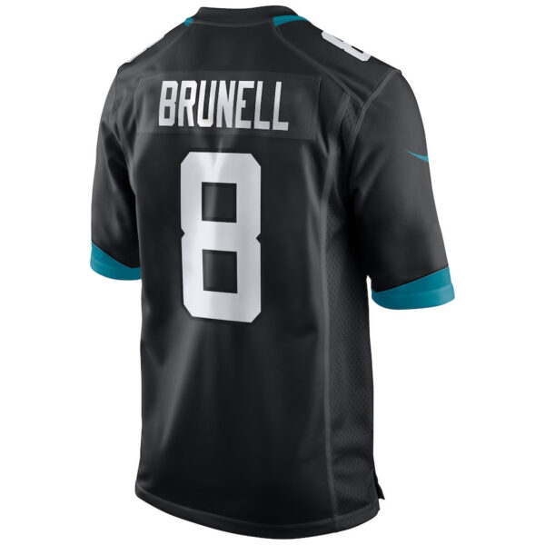 Mark Brunell 8 Jacksonville Jaguars Men Game Retired Jersey - Black