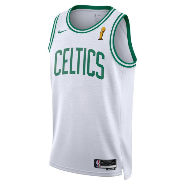 Boston Celtics 2024 FINALS CHAMPIONS Swingman Jersey - Association Edition - White