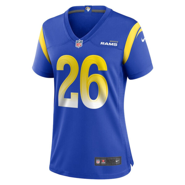 Kamren Kinchens 26 Los Angeles Rams Game Women Jersey - Royal