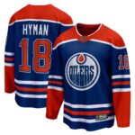 Zach Hyman Edmonton Oilers Fanatics Home Breakaway Player Jersey - Royal