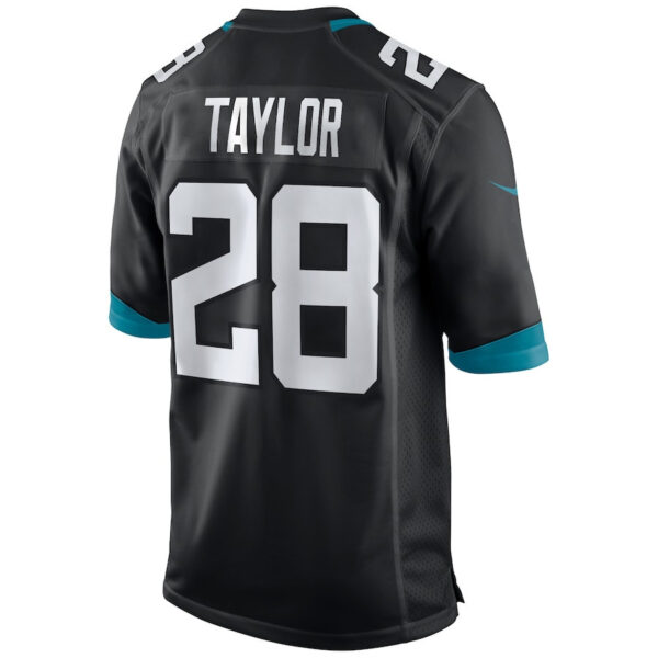 Fred Taylor 28 Jacksonville Jaguars Men Game Retired Jersey - Black