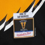 Ray Bourque Boston Bruins Mitchell & Ness  1996/97 Captain Patch Blue Line Player Jersey - Gold