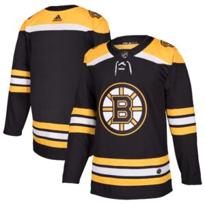 Boston Bruins adidas Home Authentic Blank Jersey - Black