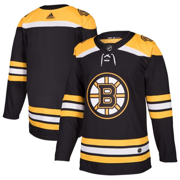 Boston Bruins adidas Home Authentic Blank Jersey - Black