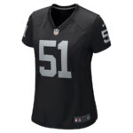 Malcolm Koonce 51 Las Vegas Raiders Women Game Jersey - Black