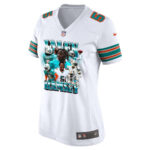 Jalen Ramsey 5 Signed Miami Dolphins Alternate Game Women Jersey - White V2