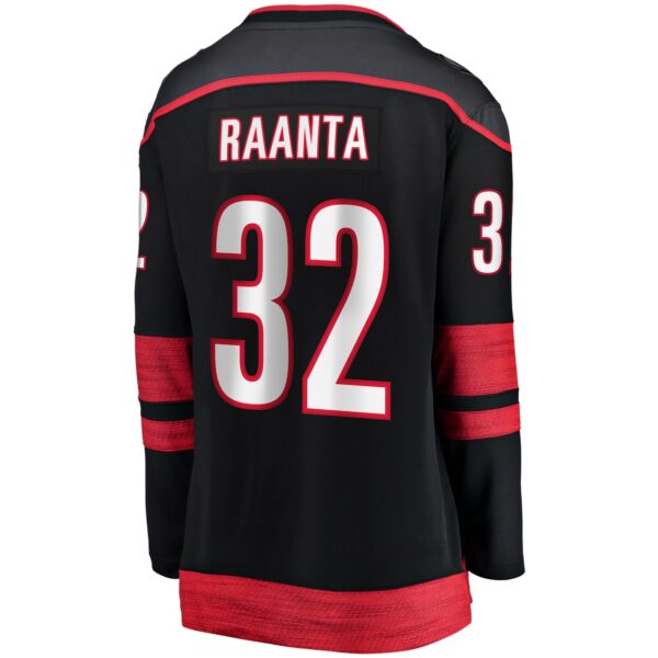 Antti Raanta Carolina Hurricanes Fanatics Women's Home Breakaway Player Jersey - Black