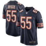 Lance Briggs 55 Chicago Bears Men Game Retired Jersey - Navy