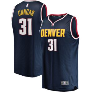 Vlatko Cancar Denver Nuggets Fanatics 2021/22 Fast Break Replica Jersey - Icon Edition - Navy