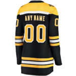 Boston Bruins Fanatics Women's Home Breakaway Custom Jersey - Black