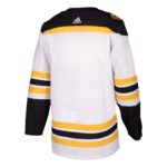 Boston Bruins adidas Away Authentic Blank Jersey - White