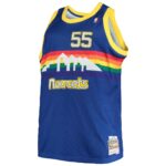 Dikembe Mutombo Denver Nuggets Mitchell & Ness 1991/92 Big & Tall Hardwood Classics Swingman Jersey - Royal