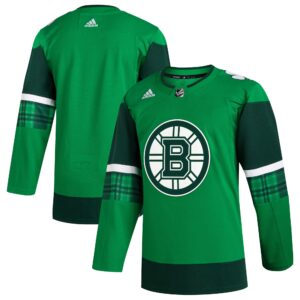 Boston Bruins adidas 2023 St. Patrick's Day Primegreen Authentic Jersey - Kelly Green