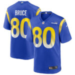Isaac Bruce 80 Los Angeles Rams Men Game Retired Jersey - Royal