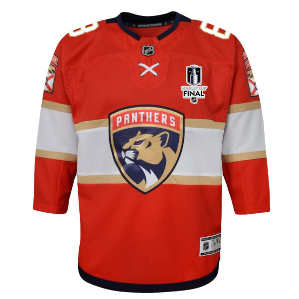 Kyle Okposo 8 Florida Panthers 2024 STANLEY CUP Final Youth Home Breakaway Jersey - Red