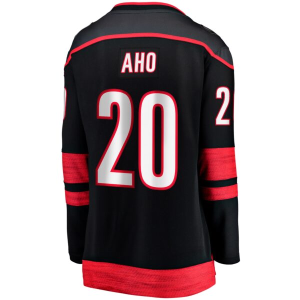 Sebastian Aho Carolina Hurricanes Fanatics Women's Home Breakaway Player Jersey - Black