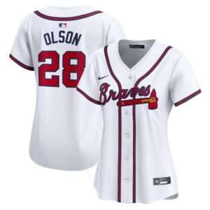Matt Olson Atlanta Braves  Women's Home Limited Player Jersey - White