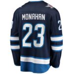 Sean Monahan Winnipeg Jets Fanatics Home Premier Breakaway Player Jersey - Navy