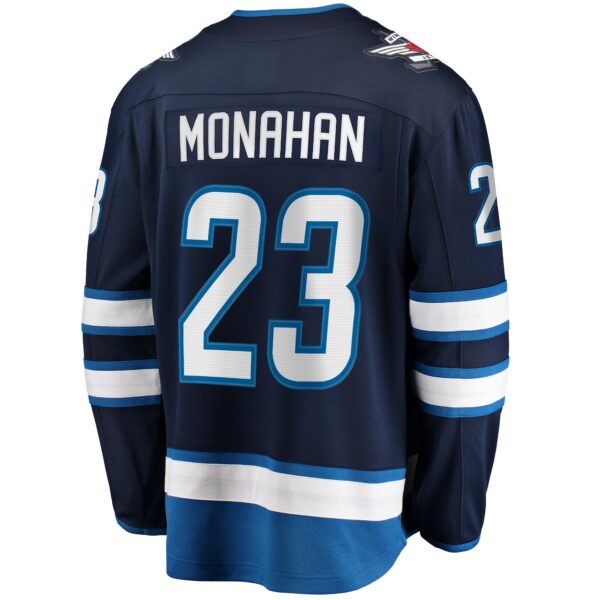 Sean Monahan Winnipeg Jets Fanatics Home Premier Breakaway Player Jersey - Navy