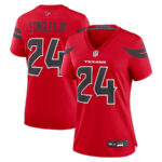 Derek Stingley Jr. 24 Houston Texans Women Alternate Game Jersey - Red