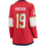 Matthew Tkachuk 19 Florida Panthers 2024 Stanley Cup Final Home Breakaway Player Jersey - Red, Women