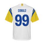 Aaron Donald 99 Los Angeles Rams YOUTH Game Jersey - White