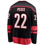 Brett Pesce Carolina Hurricanes Fanatics Home Breakaway Jersey - Black
