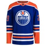 Leon Draisaitl Edmonton Oilers adidas Home Primegreen Authentic Player Jersey - Royal