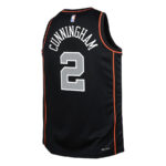 Cade Cunningham 2 Detroit Pistons 2023/24 City Edition Swingman YOUTH Jersey - Black