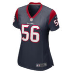 Kerry Hyder Jr. 56 Houston Texans Game Women Jersey - Navy