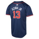 Ronald Acuu00c3u00b1a Jr. Atlanta Braves  Youth Alternate Limited Player Jerseyu00c2u00a0u00e2u20acu201c Navy