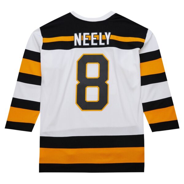 Cam Neely Boston Bruins Mitchell & Ness  1991/92 Alternate Captain Blue Line Player Jersey - White