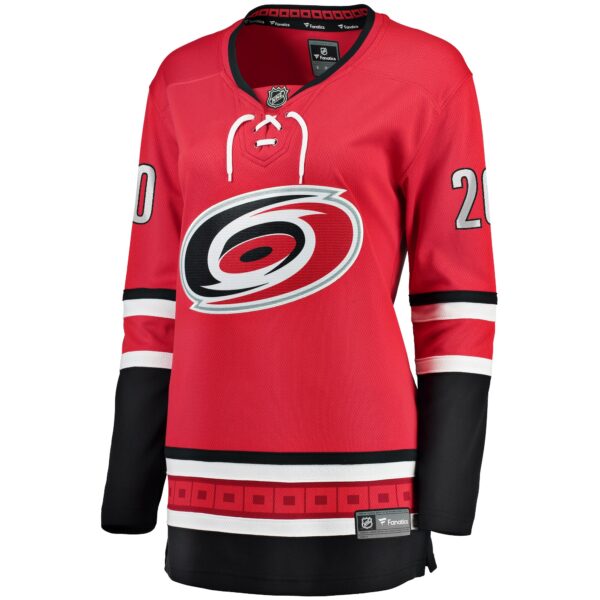 Sebastian Aho Carolina Hurricanes Fanatics Women's Alternate Breakaway Player Jersey - Red