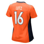 Wil Lutz 16 Denver Broncos Women Game Jersey - Orange