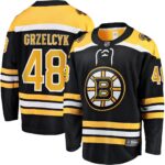 Matt Grzelcyk Boston Bruins Fanatics Team Home Breakaway Player Jersey - Black
