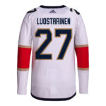 Eetu Luostarinen 27 Florida Panthers 2024 STANLEY CUP Final Away Breakaway Jersey - Men, White