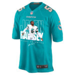 Jalen Ramsey 5 Signed Miami Dolphins Game Men Jersey - Aqua