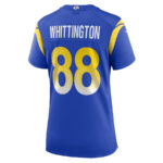 Jordan Whittington 88 Los Angeles Rams Game Women Jersey - Royal