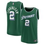 Cade Cunningham Detroit Pistons Fanatics Fastbreak Jersey - City Edition - Green
