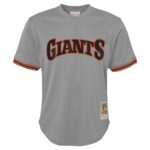 Will Clark San Francisco Giants Mitchell & Ness Youth Cooperstown Collectionu00c2u00a0Mesh Batting Practice Jersey - Gray